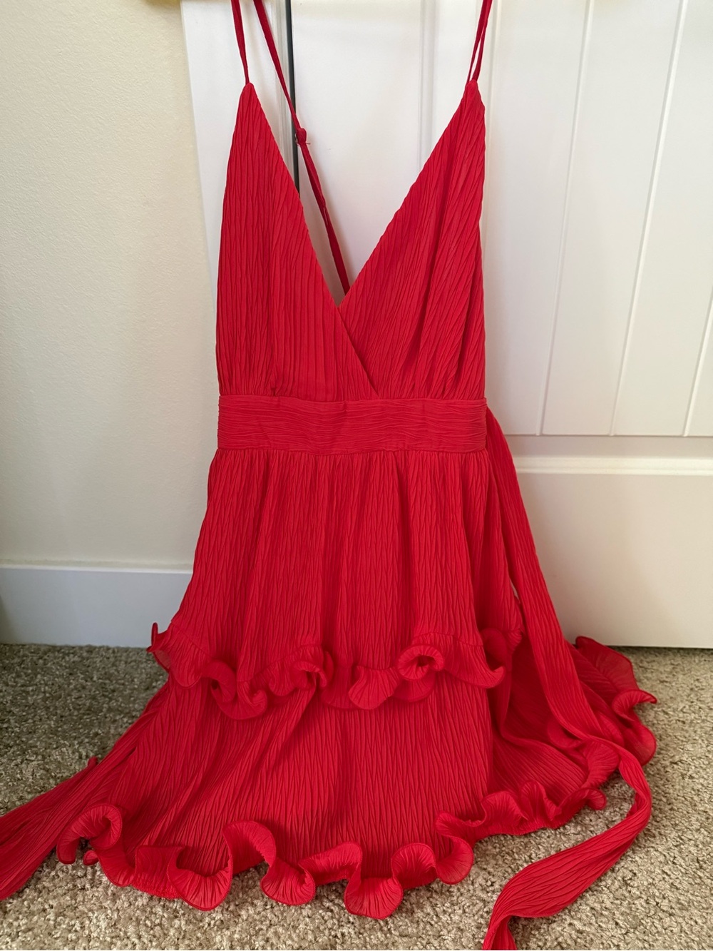 Saints + Secrets Ruffle Mini Dress - Picture 2 of 4
